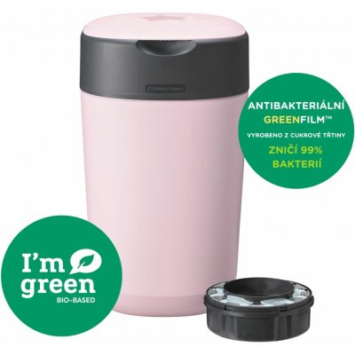 Tommee Tippee Sangenic Twist & Click růžový – Zboží Dáma