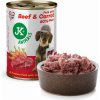 Konzerva pro psy JK Animals Adult Beef & Carrot Premium Paté with Chunks superprémium 400 g