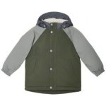 LEOKID zimní bunda Color Block Fjord Gray – Zboží Dáma