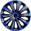 Poklice na kolo J&J Automotive Strong blue black 15" 4 ks