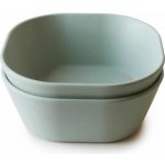 Mushie Mushie hranatá miska 2 ks 550 ml – Zboží Dáma