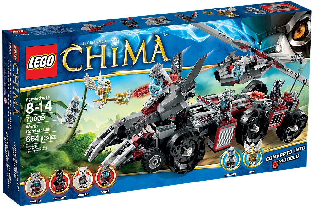 LEGO® Chima 70009 Worrizova bojová pevnost od 3 309 Kč - Heureka.cz