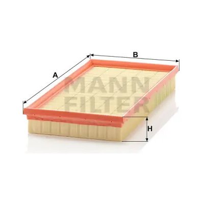 MANN FILTER Vzduchový filtr C 34 100 – Hledejceny.cz