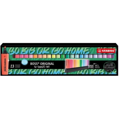 Stabilo Boss Original 9 ks + 14 ks pastel SNOOZE ONE – Hledejceny.cz