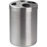 FACKELMANN Tecno Držák na zubní kartáčky Ø 6,5 cm nerezová ocel 61152 – Hledejceny.cz