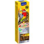 Vitakraft KRÄCKER tyčinky STŘEDNÍ PAPOUŠEK na přepeření 180 g – Hledejceny.cz