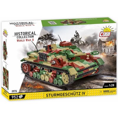 Cobi 2576 Německé samohybné dělo Sturmgeschütz IV Sd.Kfz. 167 – Zboží Mobilmania