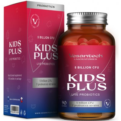 Vesantech Gummies Probiotika KIDS PLUS, 90 gummies – Hledejceny.cz