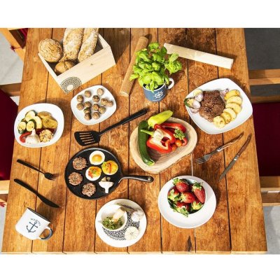 Orion 24dílná sada příborů Black Luxure – Zboží Mobilmania