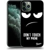 Pouzdro a kryt na mobilní telefon Apple Pouzdro Picasee ULTIMATE CASE MagSafe Apple iPhone 11 Pro - Don't Touch My Phone