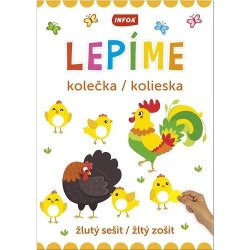 Lepíme kolečka/kolieska: žlutý sešit/žltý zošit