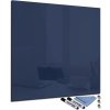 Tabule Glasdekor Magnetická skleněná tabule 40 x 40 cm modro-černá