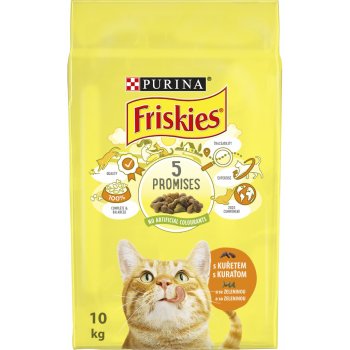 Friskies Adult kuře & zelenina 10 kg