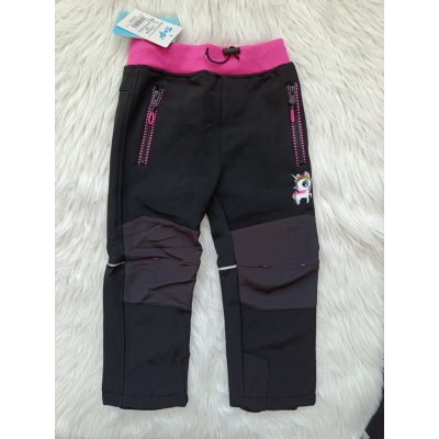 Kugo HK5516 Dívčí teplé softshellové kalhoty – Zboží Mobilmania
