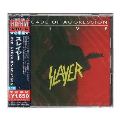 Slayer - Decade Of Aggression Live = ライヴ ディケイド・オブ・アグレッション LTD CD