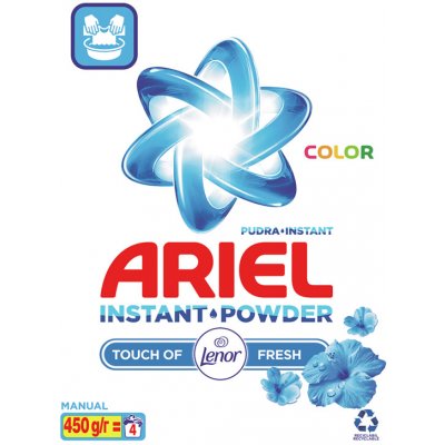 Ariel Color Of Lenor Touch prášek 450 g – Zboží Mobilmania