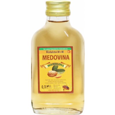 Včelařství M+M medovina dezertní mandlová 0,1 l – Zbozi.Blesk.cz
