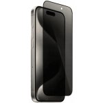 Privacy tvrzené sklo Glass Pro iPhone 15 Pro Max černé 111487 – Zboží Živě