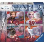 Ravensburger Ledové království 2 4v1 12,16,20,24 dílků – Hledejceny.cz