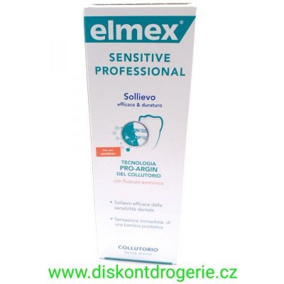 Elmex Sensitive Professional ústní voda 400 ml – Zboží Dáma