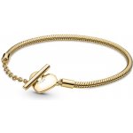 Pandora Pozlacený náramek s americkým zapínáním Shine Moments 569285C00 18 cm – Sleviste.cz