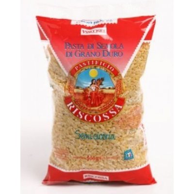 Riscossa těstoviny semolinové Seme di cicoria - těstovinová rýže 0,5 kg – Zbozi.Blesk.cz