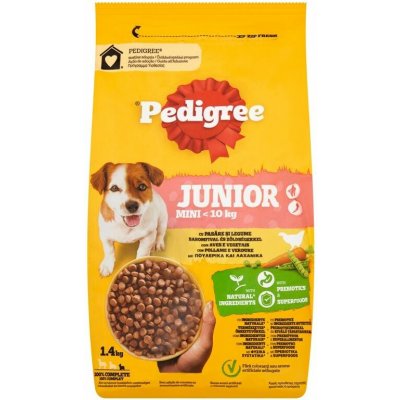 Pedigree Mini Junior drůbeží se zeleninou 1,4 kg – Hledejceny.cz