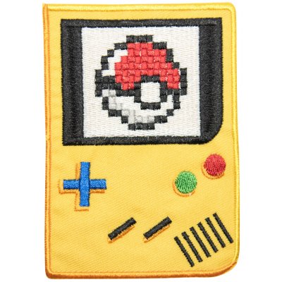 Nažehlovací nášivka GAMEBOY COLOR 7,5 x 10,5 cm – Hledejceny.cz