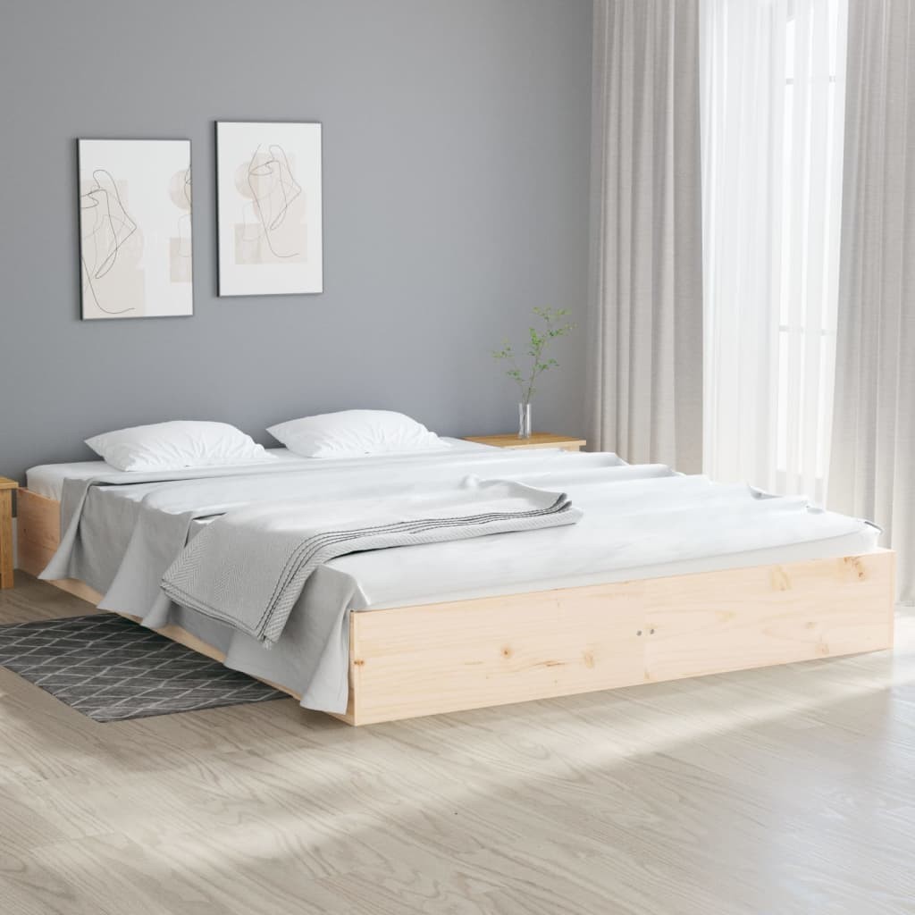 vidaXL 820027 Rám postele masiv Super