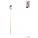 Napichovátka bambus Halloween duch 20 ks - Orion – Zboží Dáma