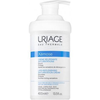 Uriage Xémose relipidační zklidňující krém pro velmi suchou citlivou a atopickou pokožku (Nourishes, Protects, Soothes Itching Sensations) 400 ml