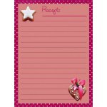 Alvarak Volné listy na recepty děrované A5 Cukroví 20 ks – Zboží Mobilmania