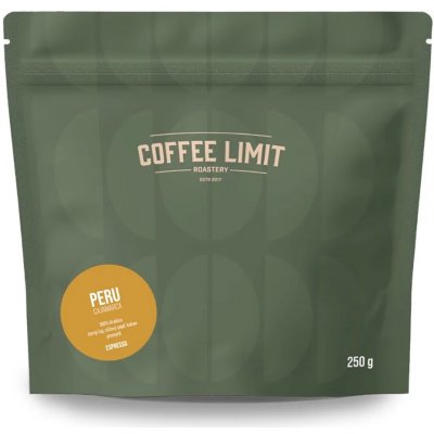 COFFEE LIMIT PERU Cajamara zrnková 250 g – Hledejceny.cz