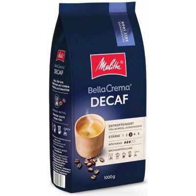 Melitta Bella Crema bez kofeinová 1 kg – Zboží Mobilmania