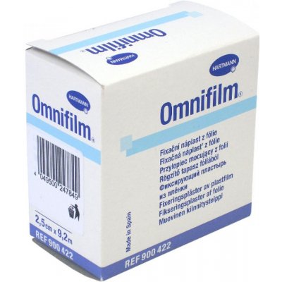 Omnifilm náplast porézní 2,5 cm x 9.2 m 1 ks