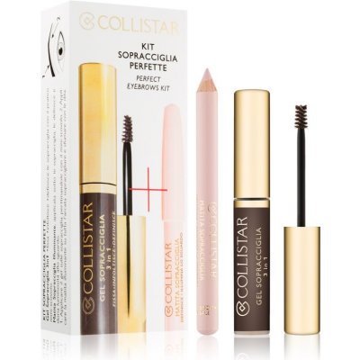 Collistar Eyebrow Gel 3in1 3 ml Eyebrow Gel 3in1 + 1,2 g Brightening Eyebrow Pencil 1 Biondo Virna dárková sada – Zbozi.Blesk.cz