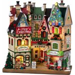 Lemax Vánoční dekorace Santa´s List Toy Shop 21 x 20 x 11,5 cm – Zboží Mobilmania