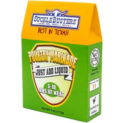 Suckle Busters BBQ koření Poultry Marinade 113 g – Hledejceny.cz