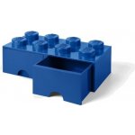 LEGO® Úložný box 250 x 502 x 181 se šuplíky tmavě modrá – Hledejceny.cz