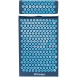 Spokey AKUMAT Akupresurní masážní podložka s polštářem 66 x 42 cm modrá – Hledejceny.cz