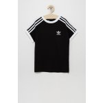 adidas t-shirt adicolor 3-Stripes HK0264 černá – Zboží Mobilmania