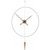 Hodiny Mclocks PP824 Pendulum Plus walnut-silver-black 80cm