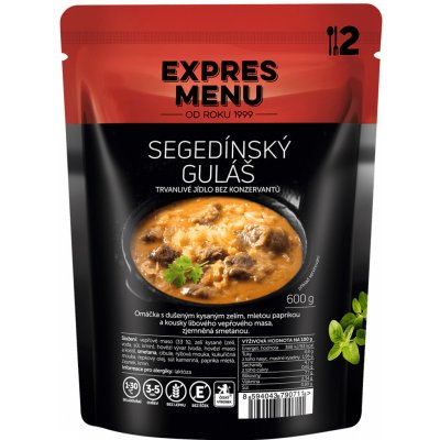 EXPRES MENU Segedínský guláš 600 g – Zbozi.Blesk.cz