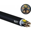 NKT Instalační CYKY-J černý 5 x 4 mm2, 10 m