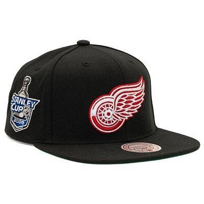 Mitchell & Ness NHL Top Spot Snapback Detroit Red Wings Black – Zboží Mobilmania