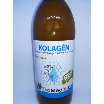 EkoMedica Hydrolyzovaný kolagen s příchutí manga 500 ml – Zbozi.Blesk.cz