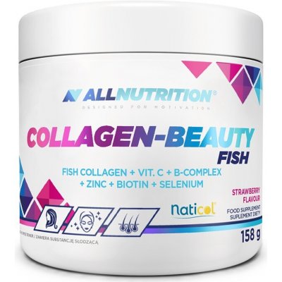 ALLNutrition Collagen-Beauty Fish Jahoda 158 g – Hledejceny.cz