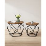 Vasagle LET040B01V1 VERA 50 x 40 cm/40 x 36 cm hnědá / černá – Zboží Dáma