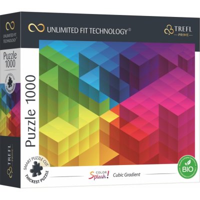 TREFL UFT Color Splash: Kostkový gradient 1000 dílků – Hledejceny.cz