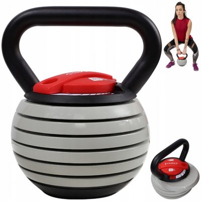 HMS KR40 Nastavitelný kettlebell 3,45 - 17,1 kg – Hledejceny.cz